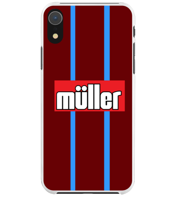 Aston Villa Retro Home Shirt Protective Premium Hard Rubber Silicone Phone Case Cover - Image 4