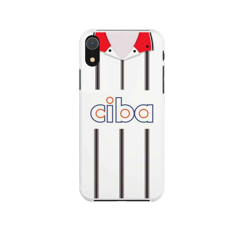 Grimsby Town Retro Shirt Rubber Premium Phone Case - Image 2