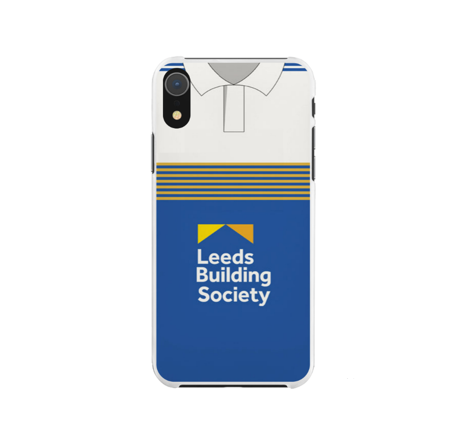 Leeds Rhinos Retro Shirt Hard Rubber Premium Phone Case (Free P&P) - Image 2