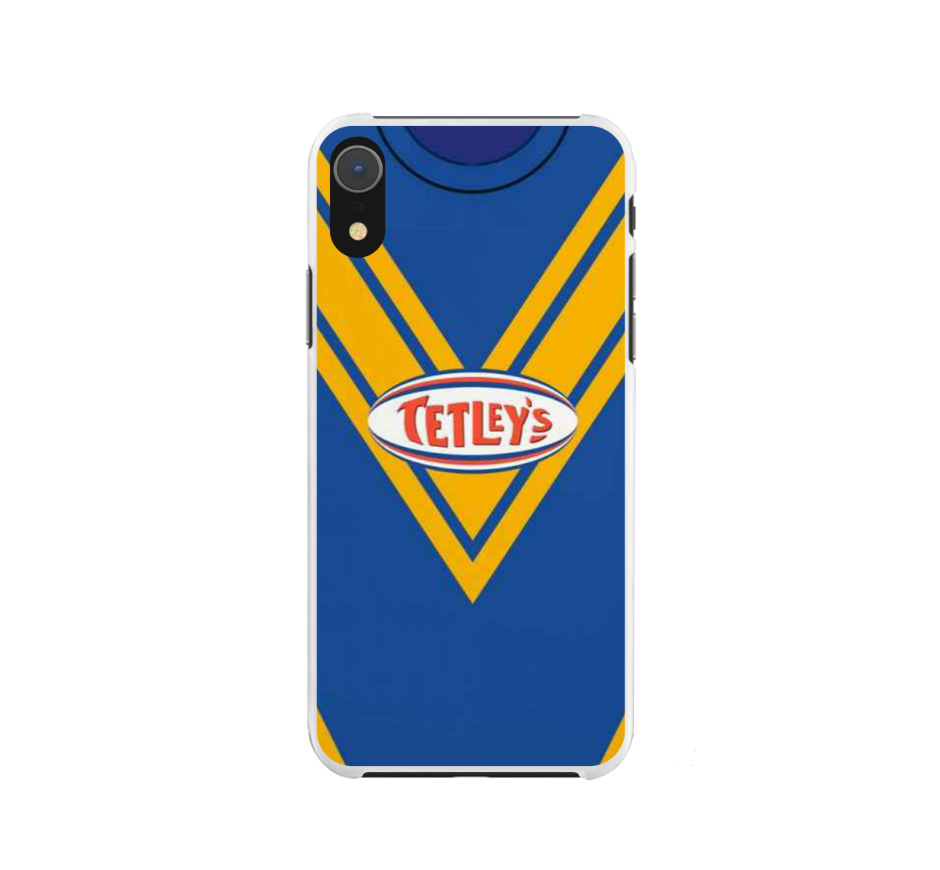 Leeds Rhinos Retro Shirt Protective Premium Hard Rubber Silicone Phone Case Cover - Image 3