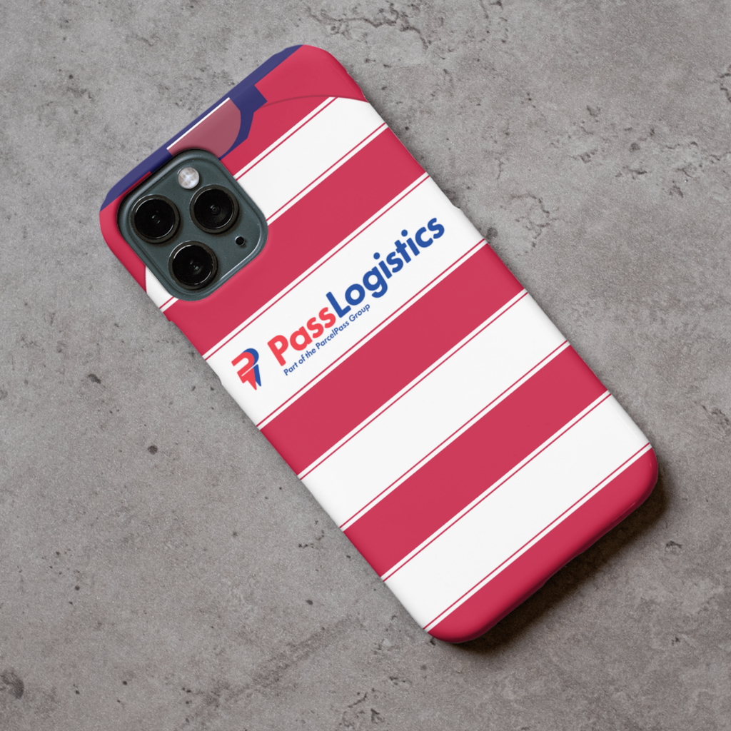 Doncaster Rovers home 2025/26 Shirt Protective Premium Hard Rubber Silicone Phone Case Cover