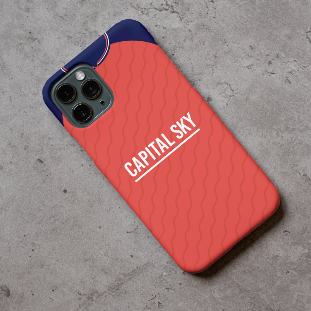 Luton Town 2025/26 Shirt Protective Premium Hard Rubber Silicone Phone Case Cover