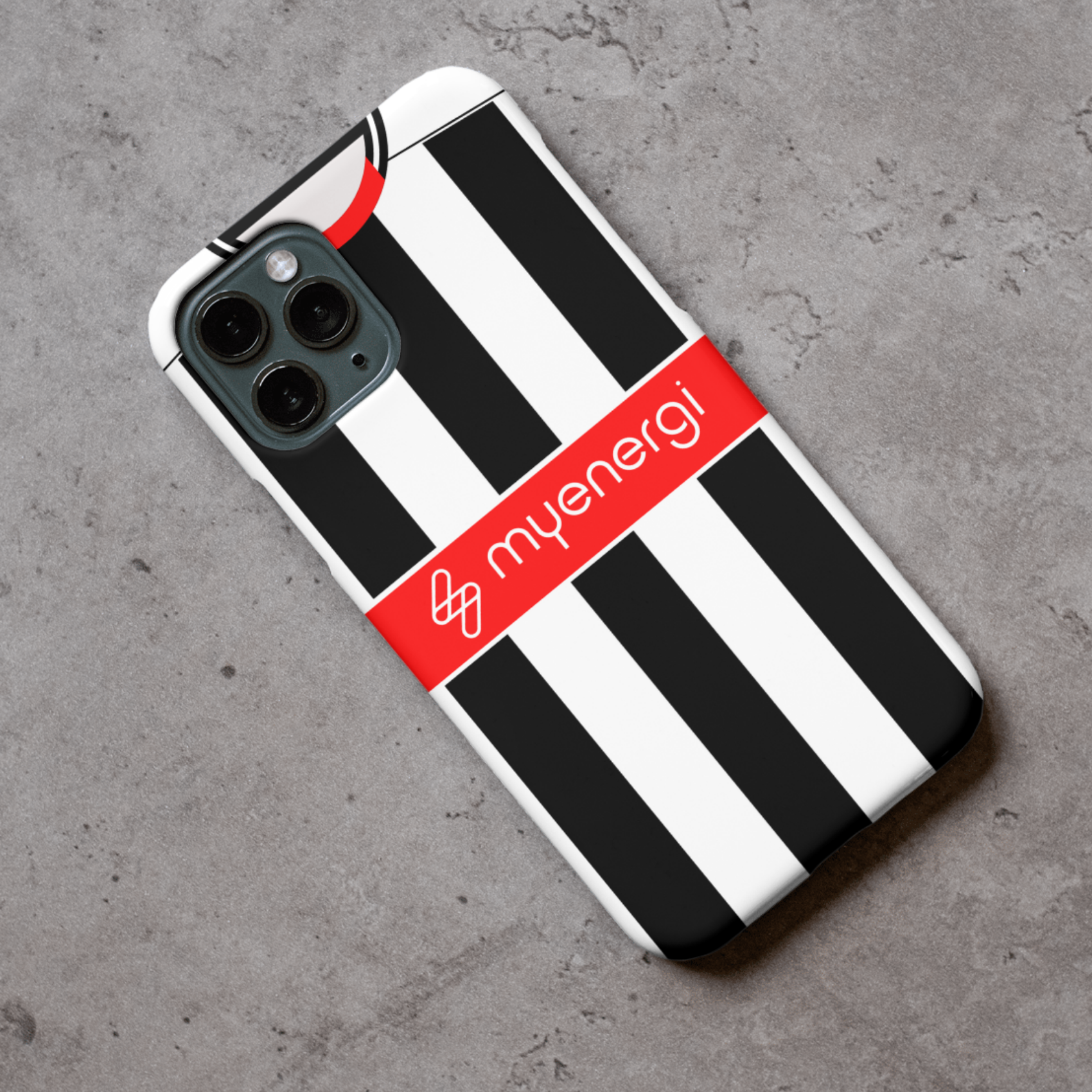 Grimsby Town 2025/26 Home Football Shirt Rubber Premium Phone Case