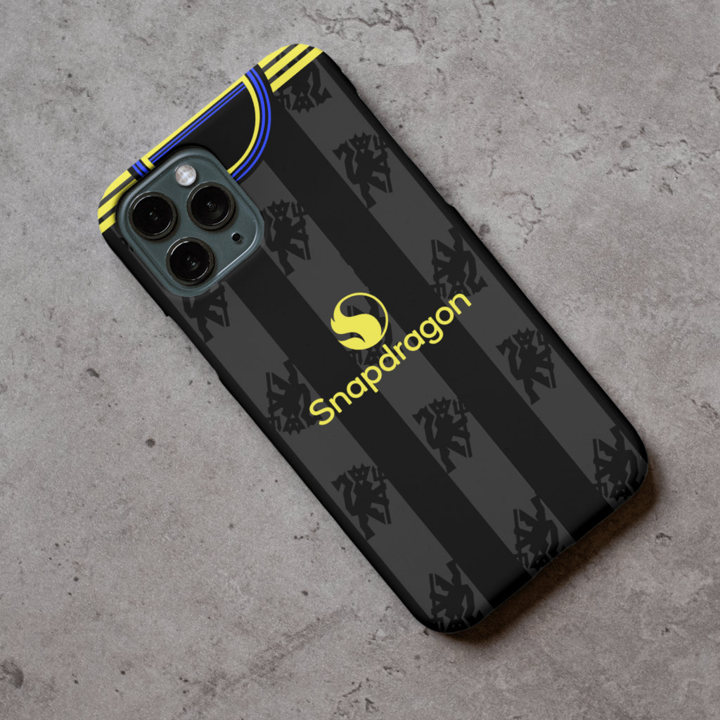 Man Utd 2025/26 3rd Shirt Protective Premium Hard Rubber Silicone Phone Case Cover