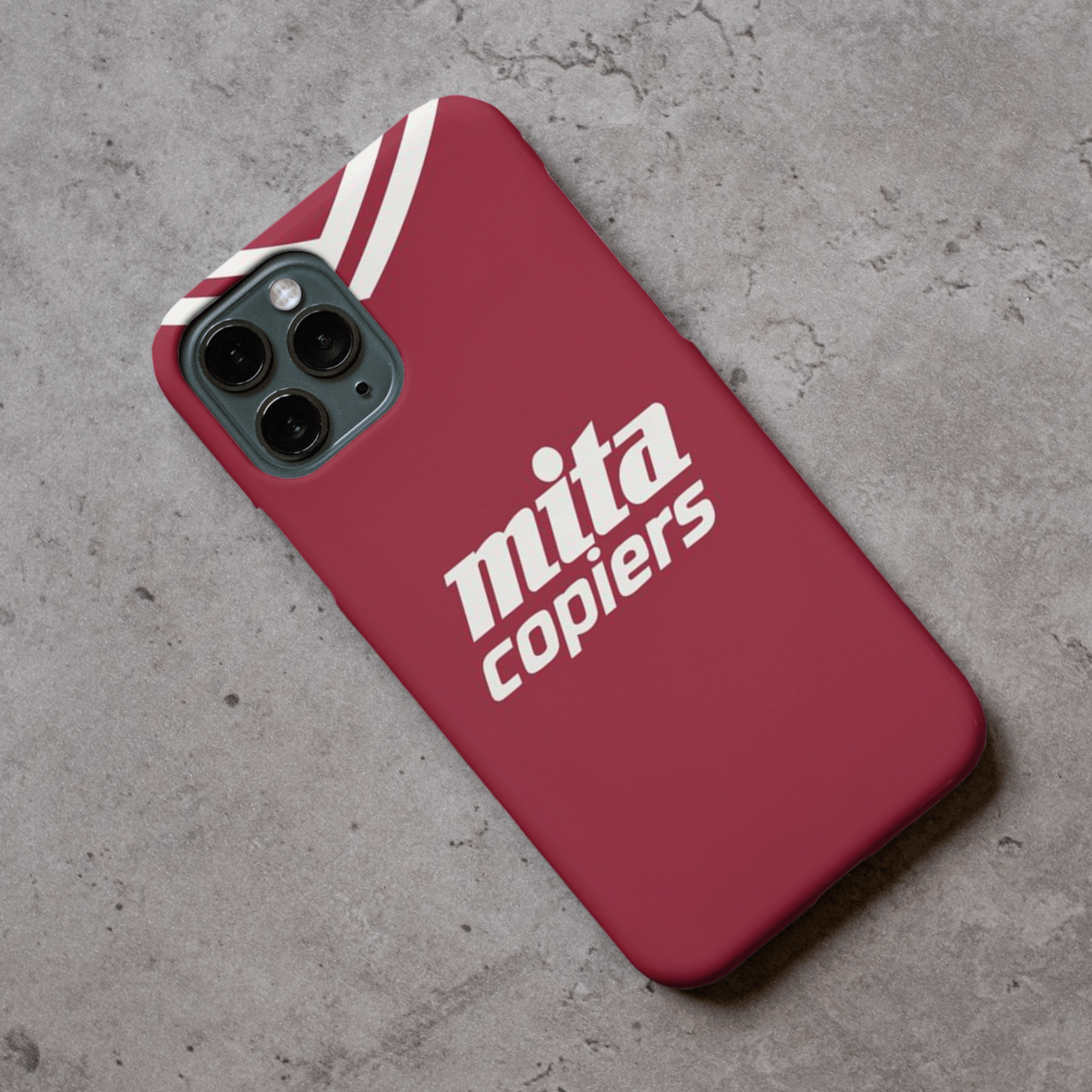 Hearts Home Retro Shirt Protective Premium Hard Rubber Silicone Phone Case Cover