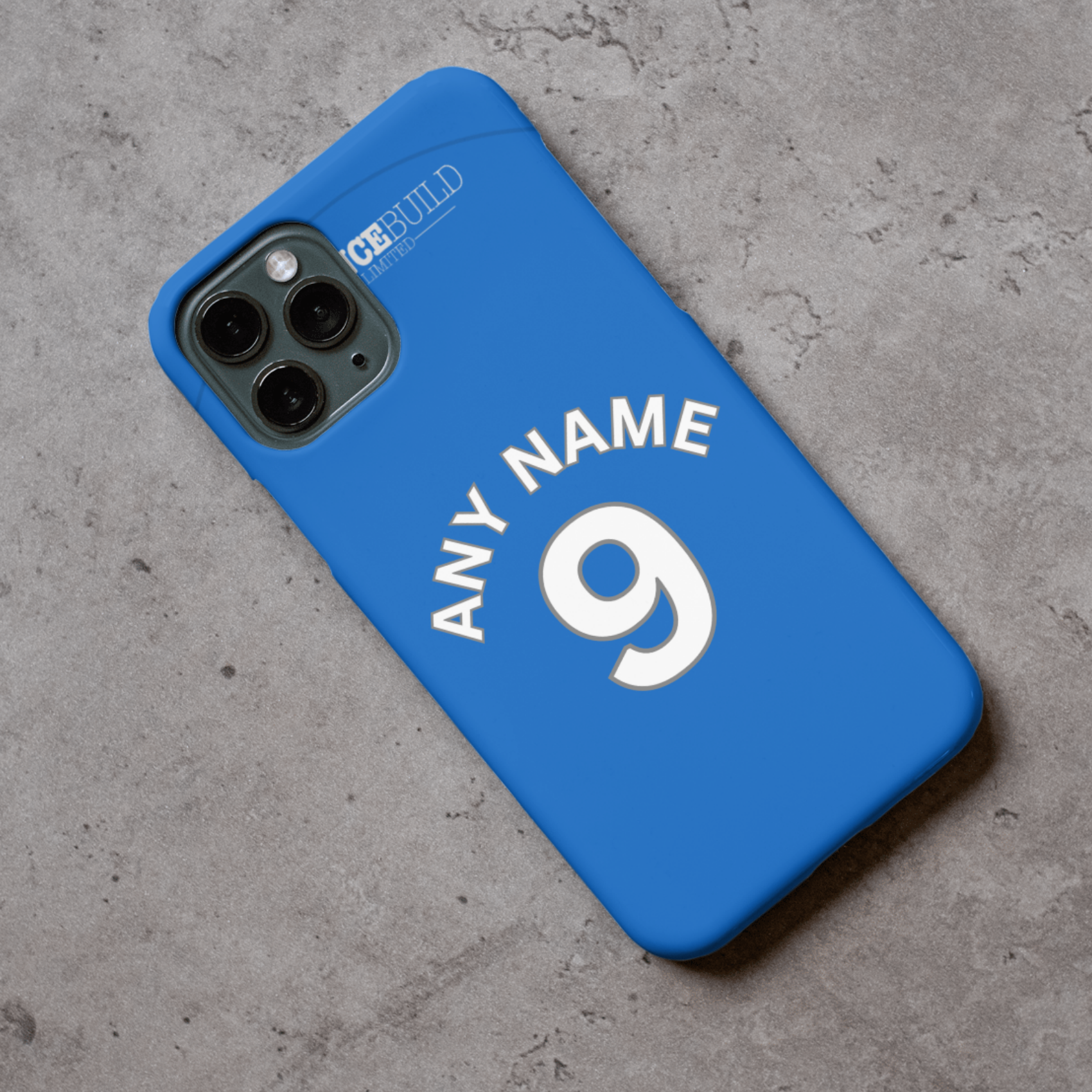 Peterborough 2025-2026 Home Football Shirt (choose any Name and Number) Protective Premium Rubber Silicone Phone Case