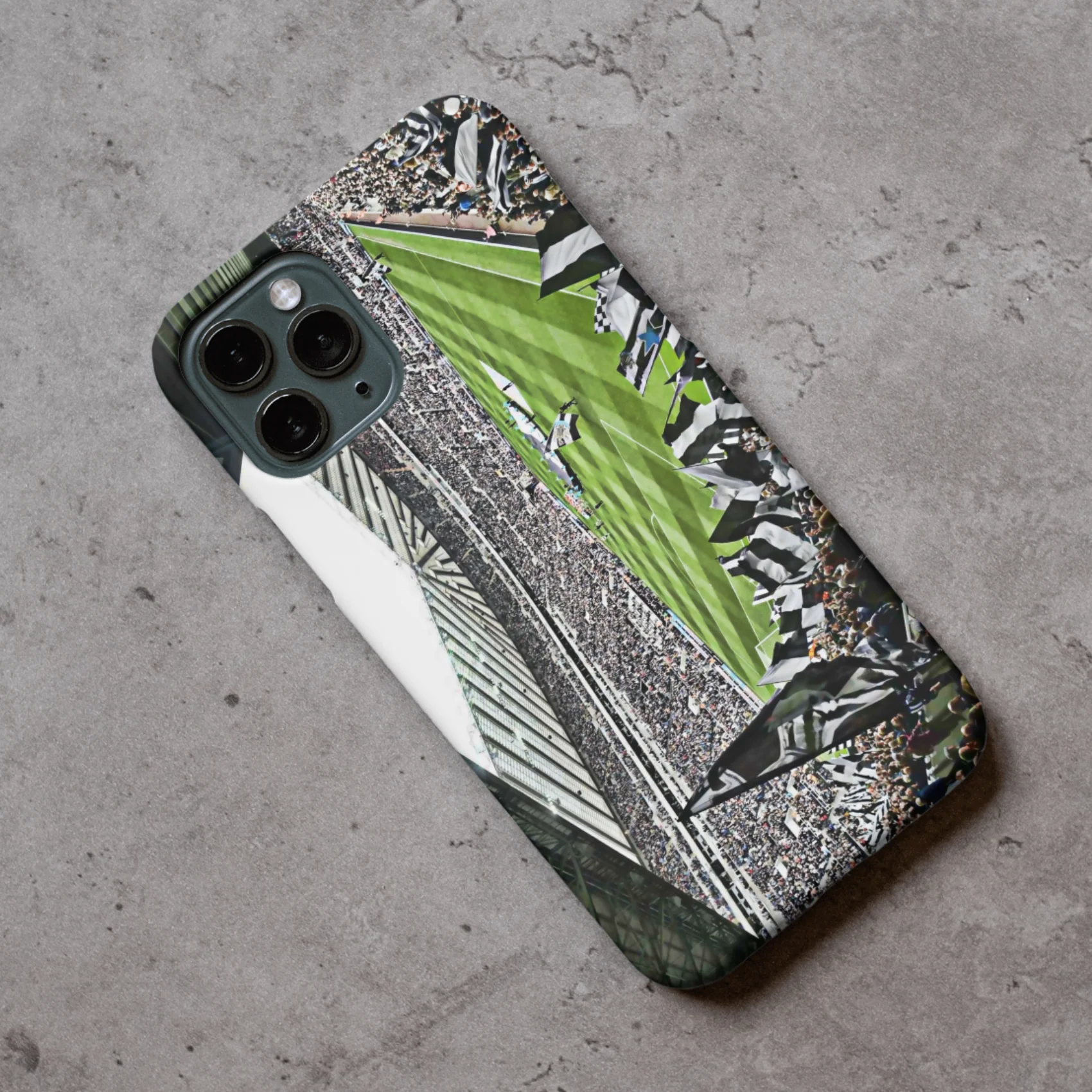 Newcastle United Ultras Premium Protective Hard Rubber Silicone Phone Case Cover