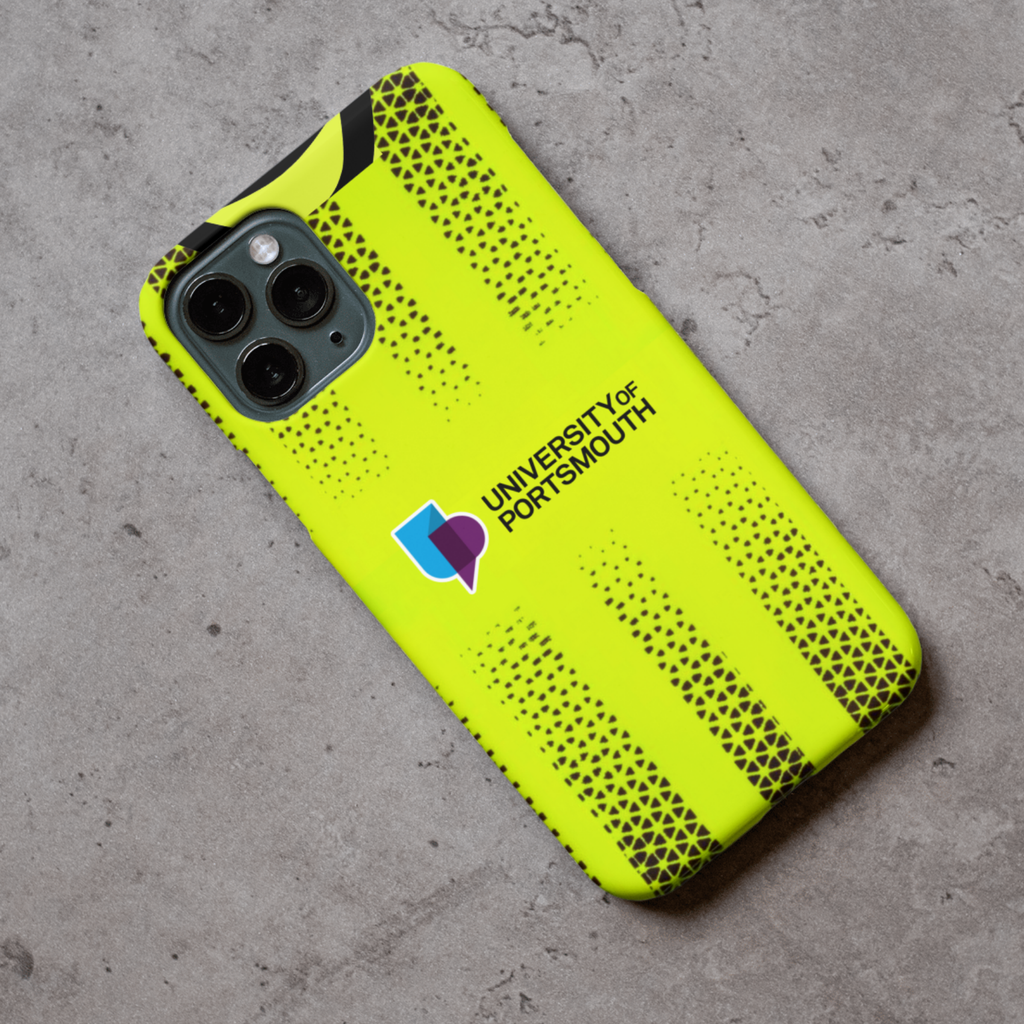 Portsmouth 2025/26 Shirt Protective Premium Hard Rubber Silicone Phone Case Cover