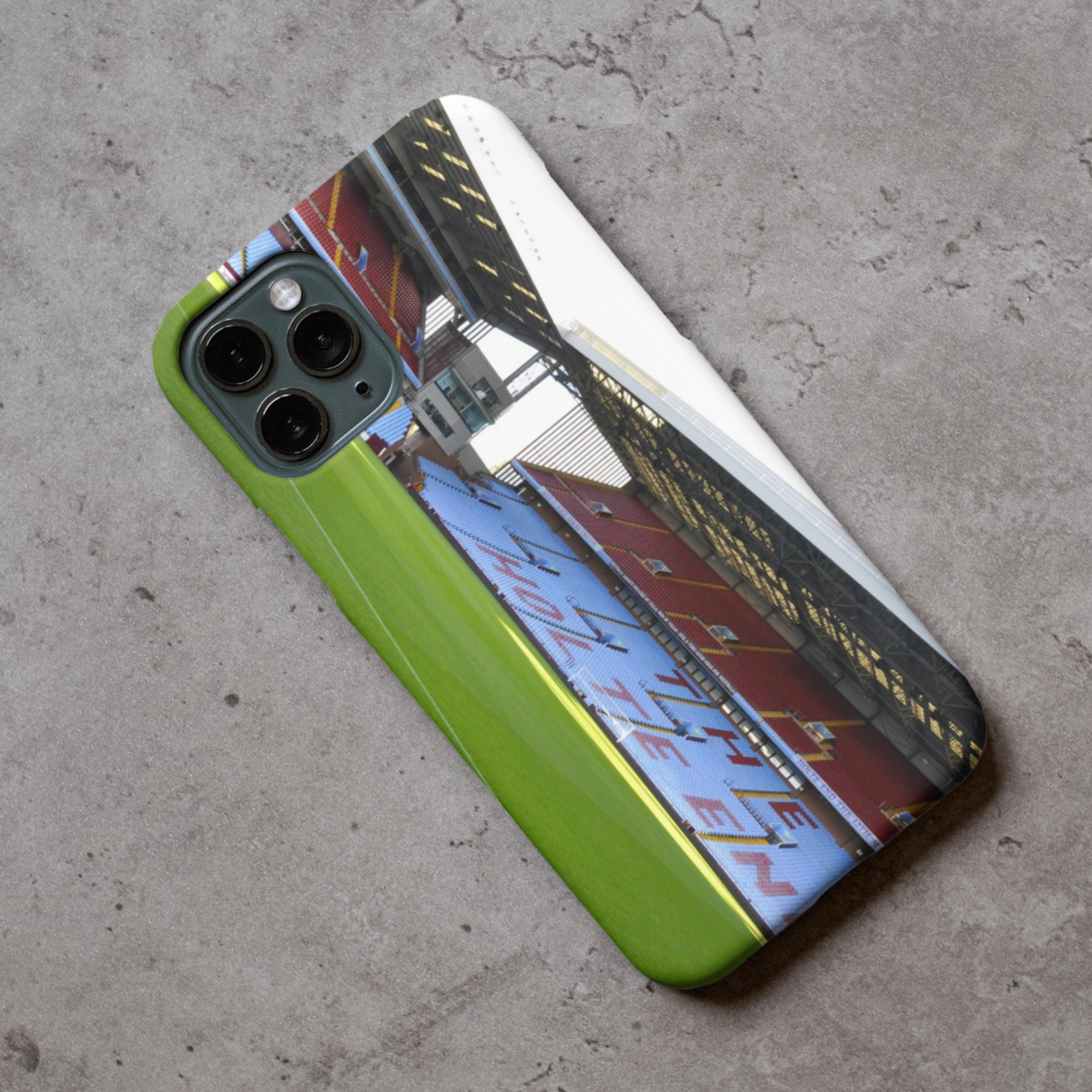 Aston Villa Stadium Protective Premium Hard Rubber Silicone Phone Case Cover