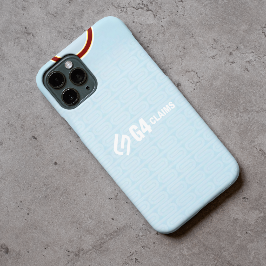 Motherwell 2025/26 Away Football Kit Protective Premium Hard Rubber Silicone Phone Case Cover