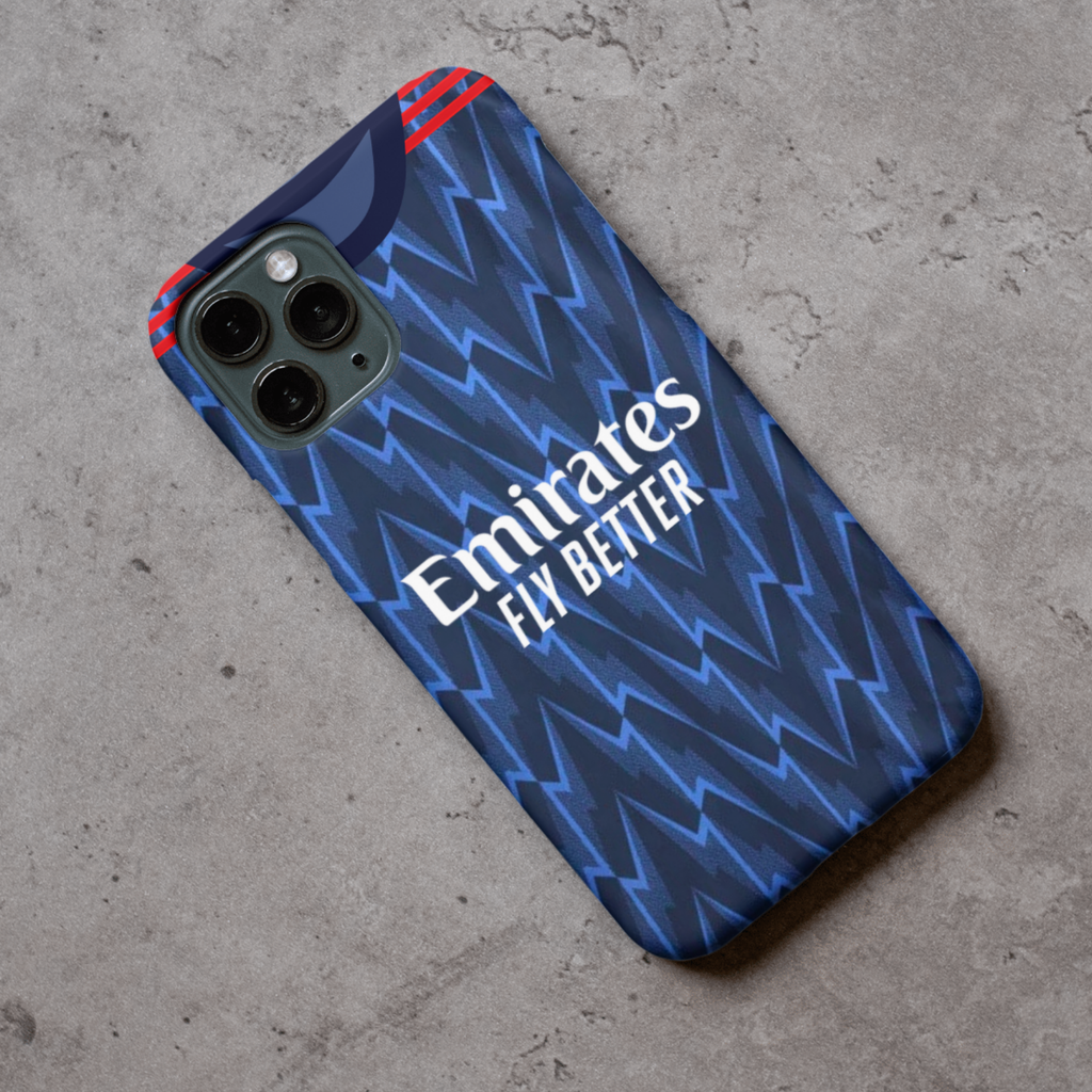 Ars North London Away 2025/26 Shirt Protective Premium Hard Rubber Silicone Phone Case Cover