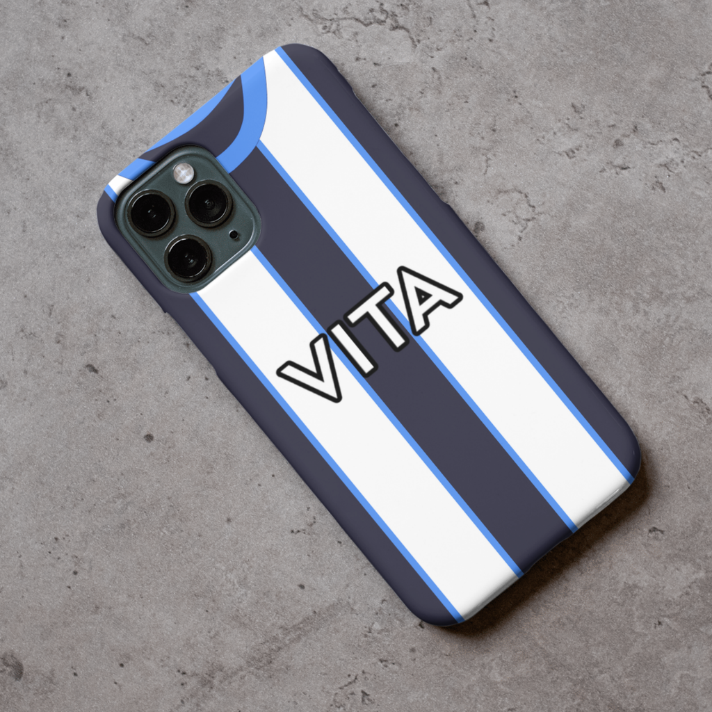 Stockport County 2025/26 Away Shirt Protective Premium Hard Rubber Silicone Phone Case Cover (Copy)