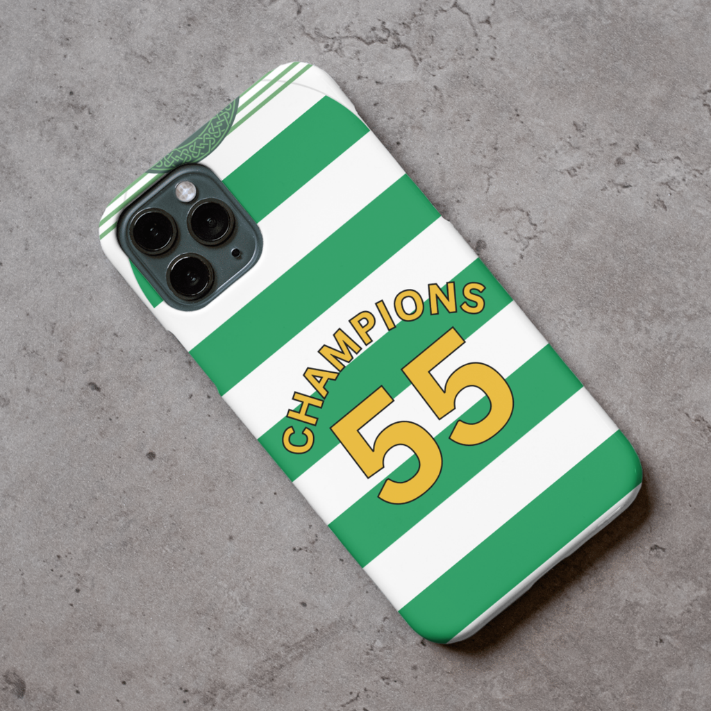 Cel 2024/25 Champions Football Shirt Premium Protective Rubber Silicone Phone Case Cover