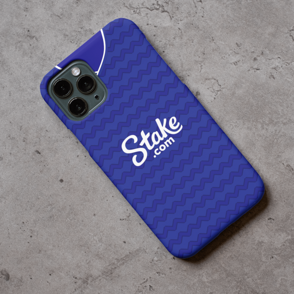 Everton Home 2025/26 Football Shirt Protective Premium Hard Rubber Silicone Phone Case