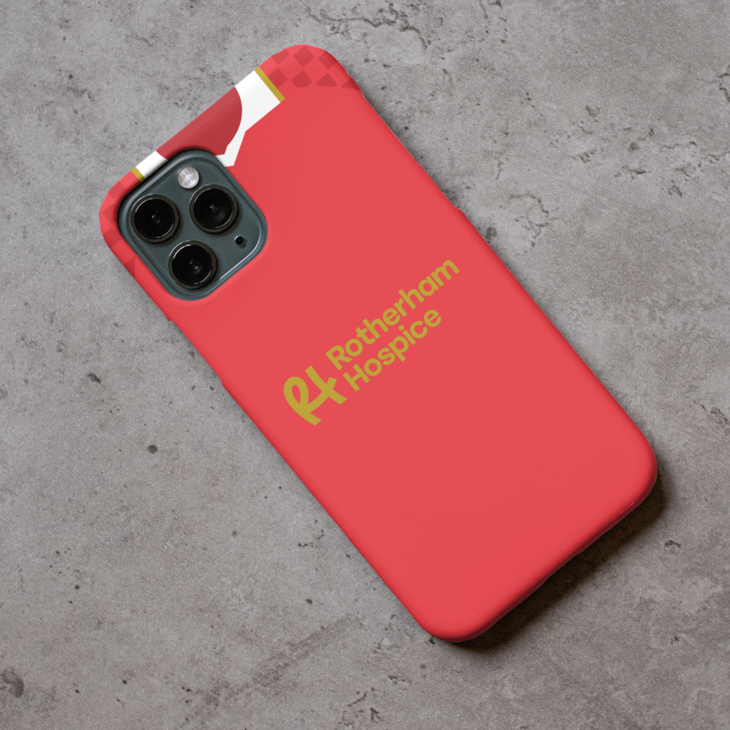 Rotherham United Home 2025/26 Protective Premium Hard Rubber Silicone Phone Case Cover