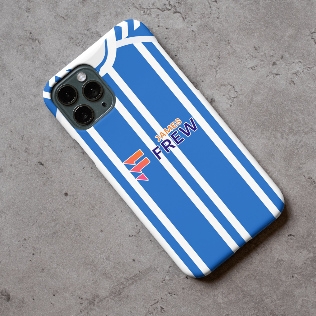 Kilmarnock 2025/26 Kit Protective Premium Hard Rubber Silicone Phone Case Cover