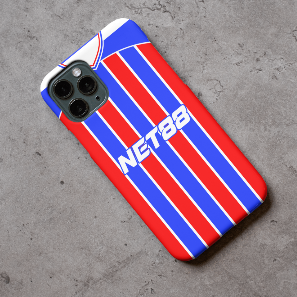 Crystal Palace 2025/26 Football Shirt Protective Premium Hard Rubber Silicone Phone Case Cover