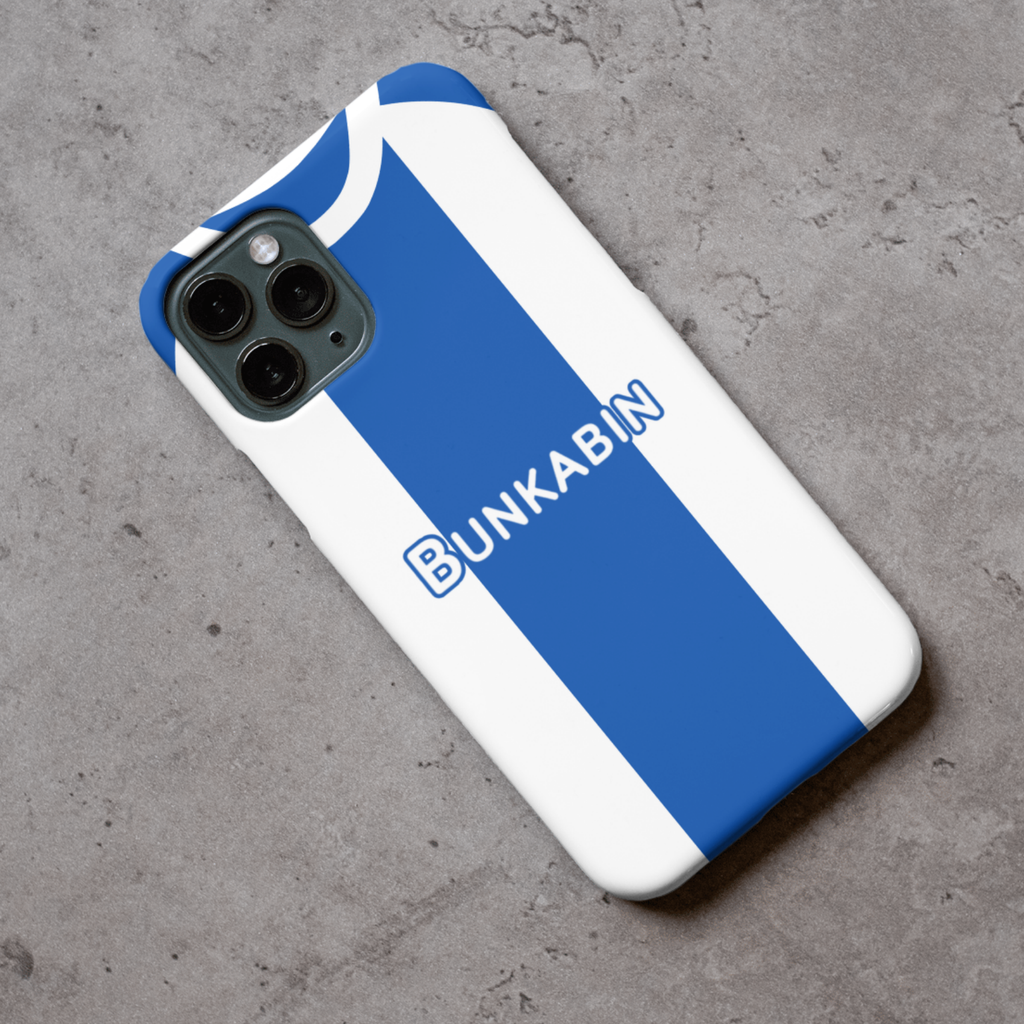 Oldham 2025/26 Home Retro Protective Premium Hard Rubber Silicone Phone Case Cover