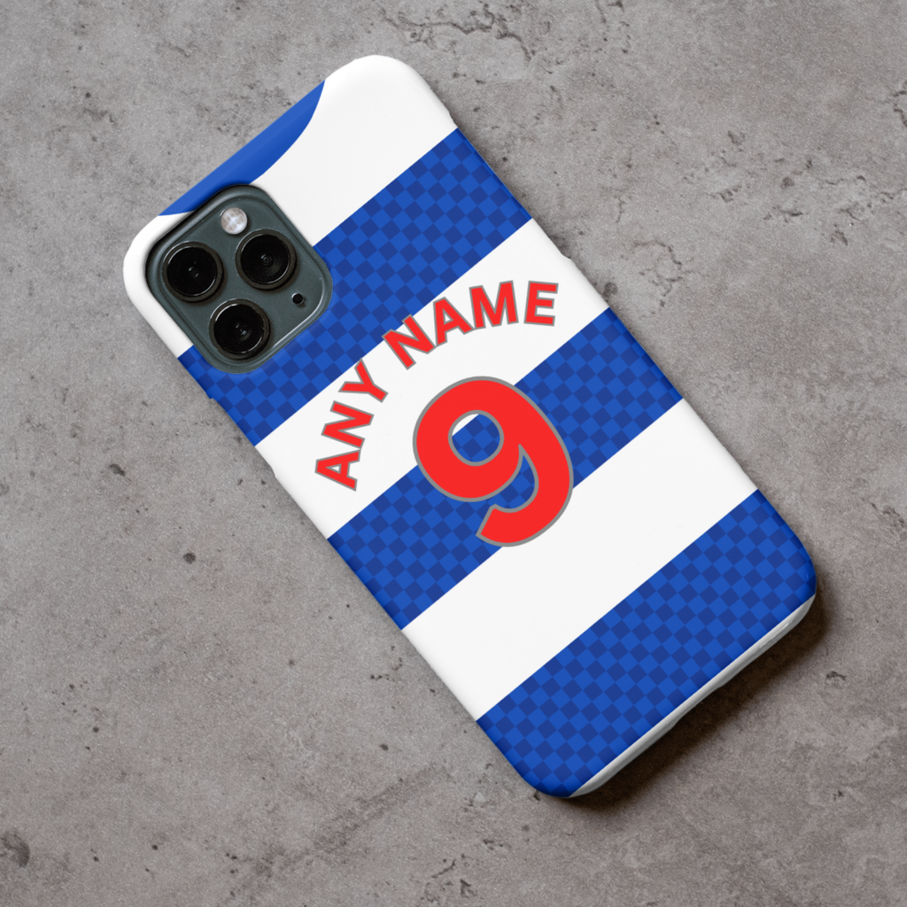 QPR 2025-2026 Home Football Shirt (choose any Name and Number) Protective Premium Rubber Silicone Phone Case