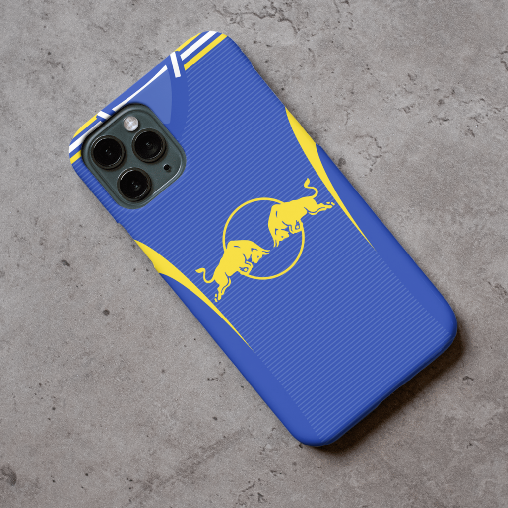 Leeds 2025/26 Away Football Shirt Protective Premium Hard Rubber Silicone Phone Case Cover