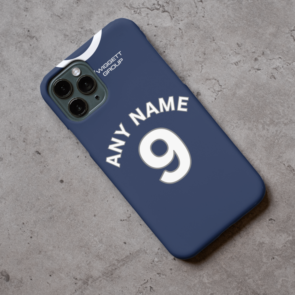 Millwall 2025-2026 Home Football Shirt (choose any Name and Number) Protective Premium Rubber Silicone Phone Case
