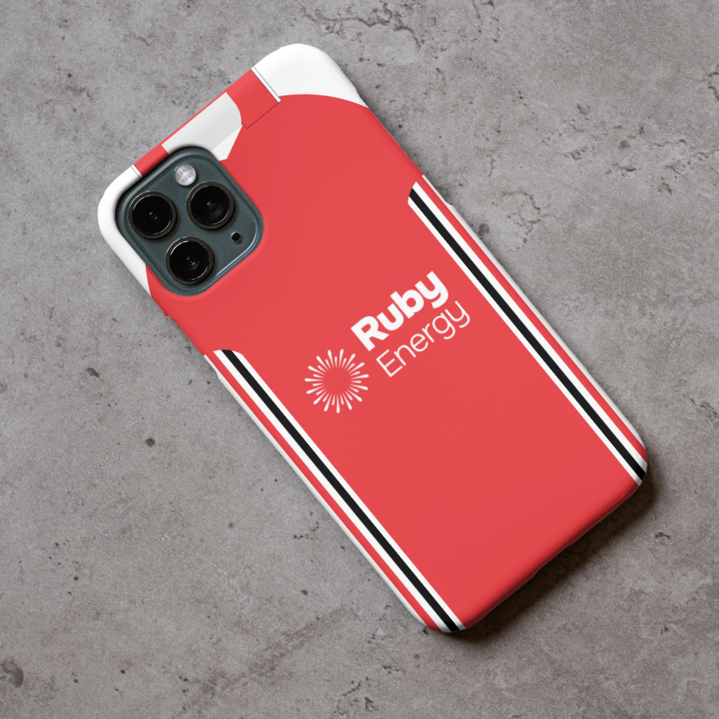 Fleetwood Town 2025/26 Shirt Protective Premium Hard Rubber Silicone Phone Case Cover