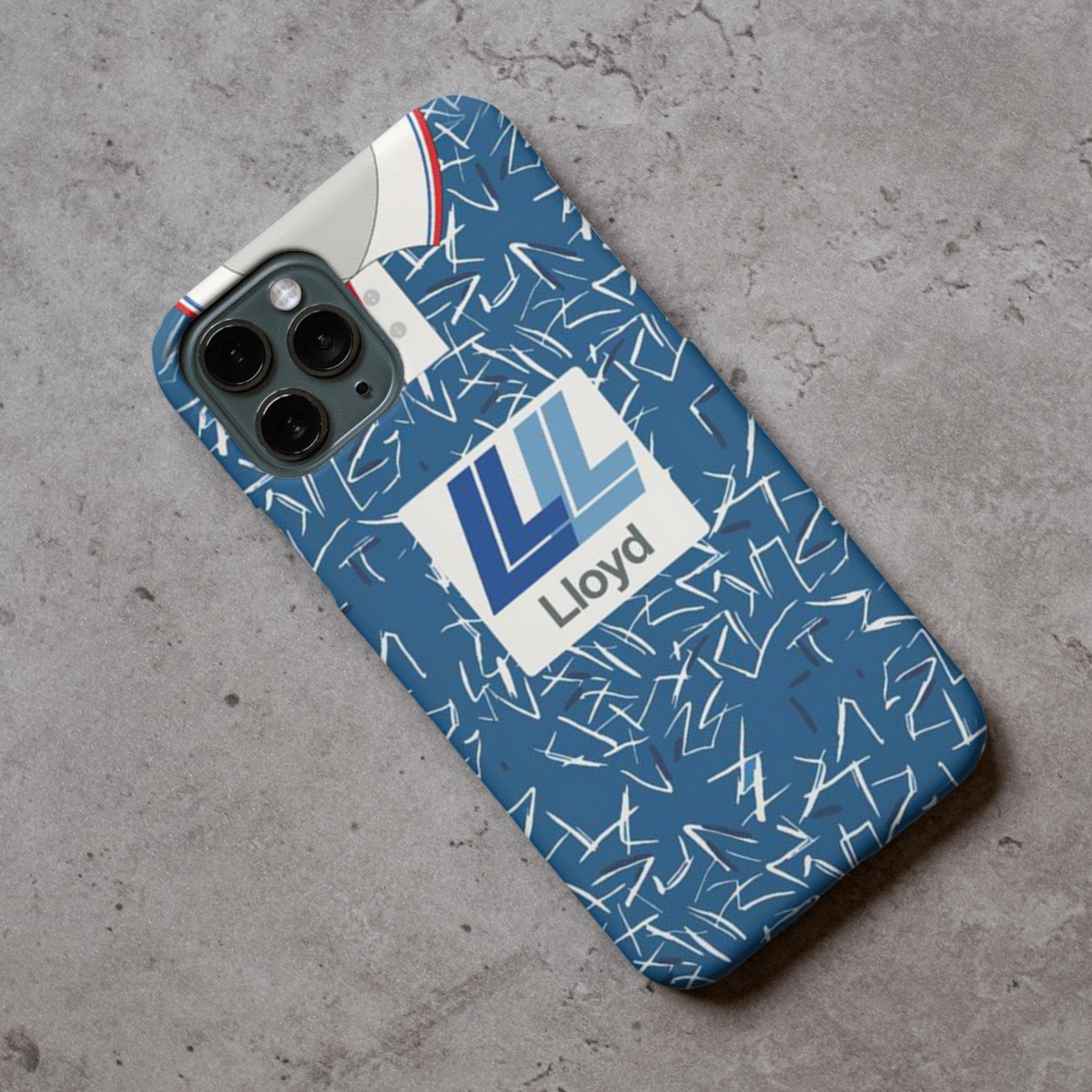 Carlisle United Retro Shirt Protective Premium Hard Rubber Silicone Phone Case Cover