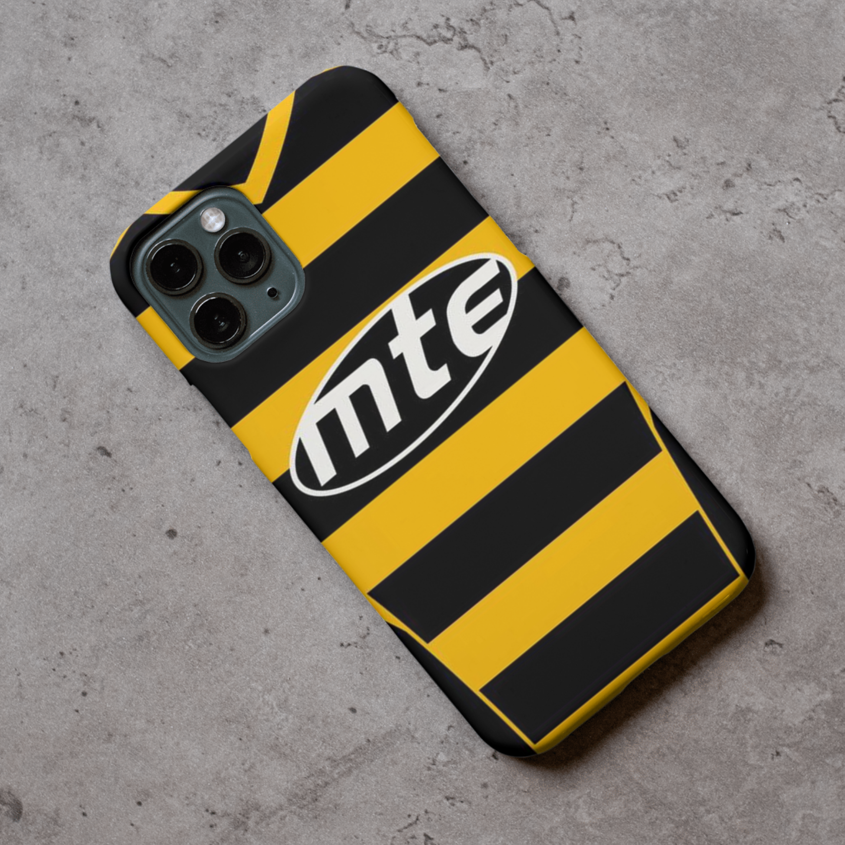 Alloa Athletic Retro Football Shirt Rubber Premium Phone Case