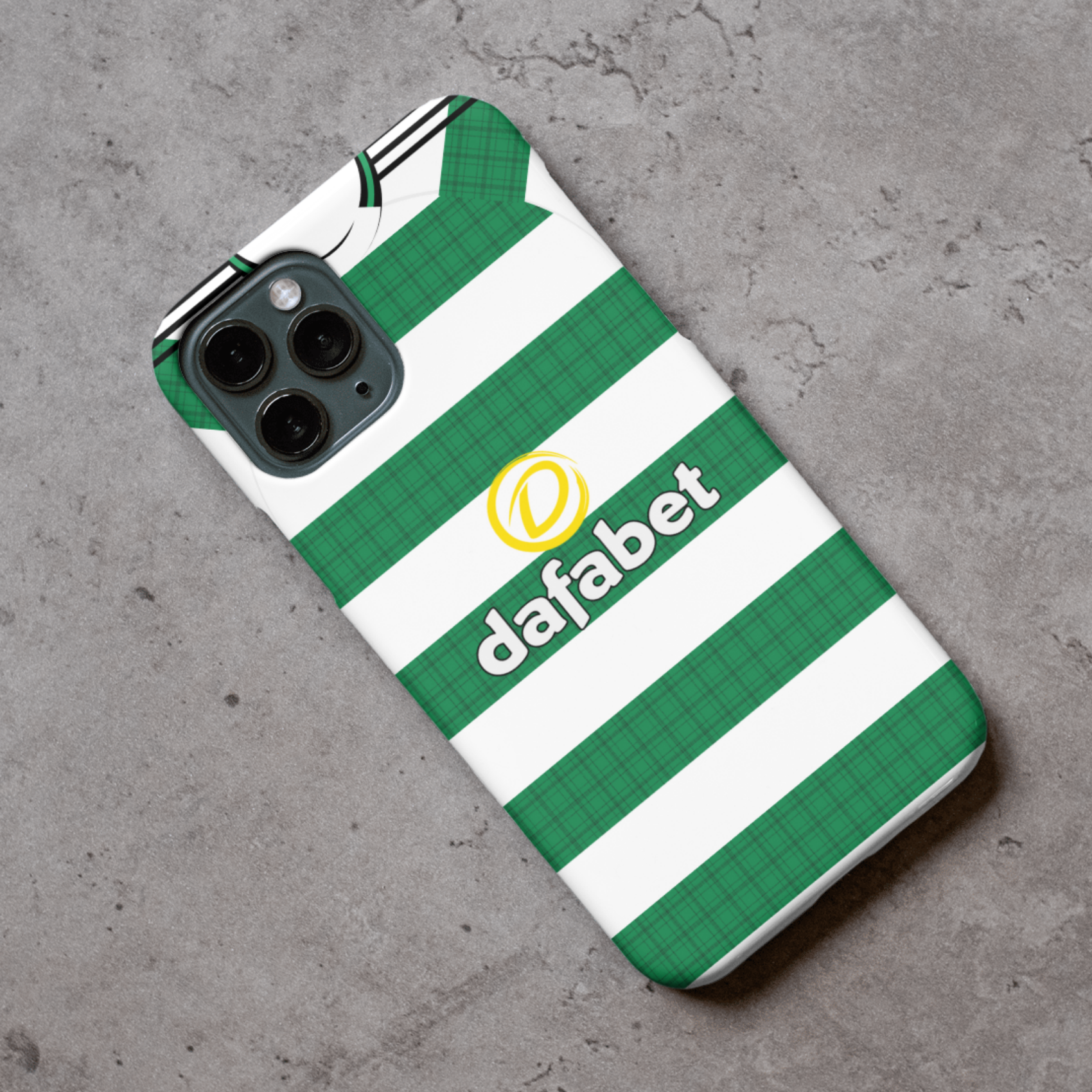 Cel 2025/26 Home Football Shirt Premium Protective Rubber Silicone Phone Case Cover