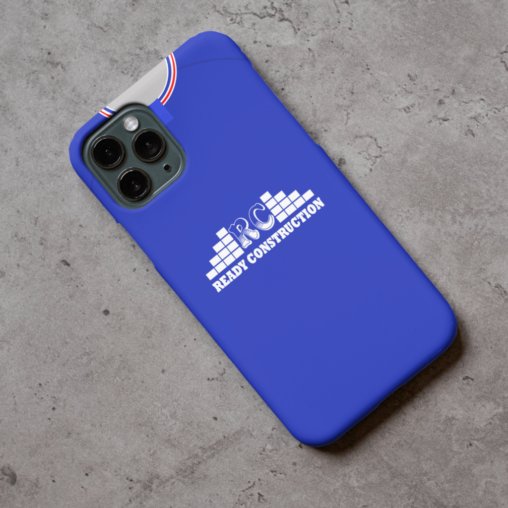 Linfield 2025/26 Football Shirt Protective Premium Hard Rubber Silicone Phone Case Cover