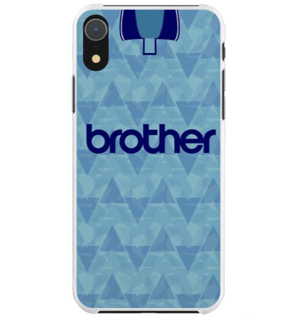 Man City Retro Shirt Protective Premium Hard Rubber Silicone Phone Case Cover - Image 4