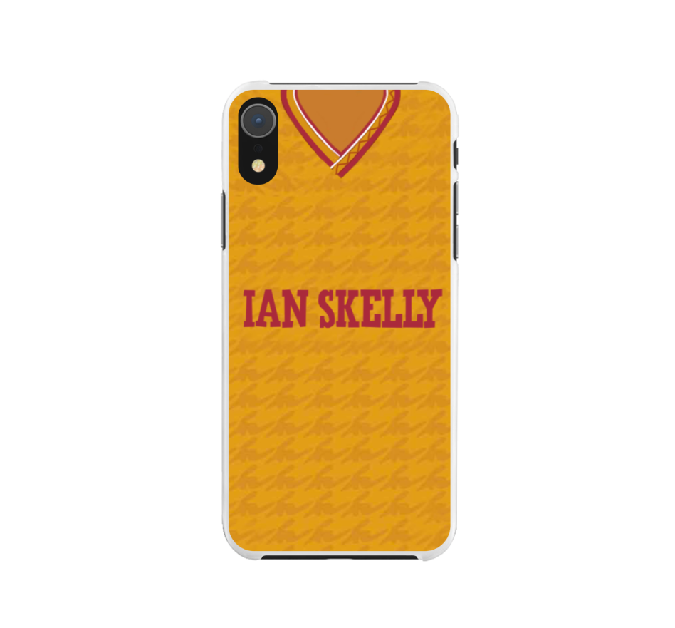 Motherwell Home Retro Football Kit Rubber Premium Phone Case - Image 2
