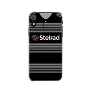 Newcastle Falcons Retro Rugby Shirt Hard Rubber Premium Phone Case (Free P&P)