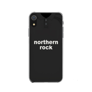 Newcastle Falcons Retro Rugby Shirt Hard Rubber Premium Phone Case (Free P&P)