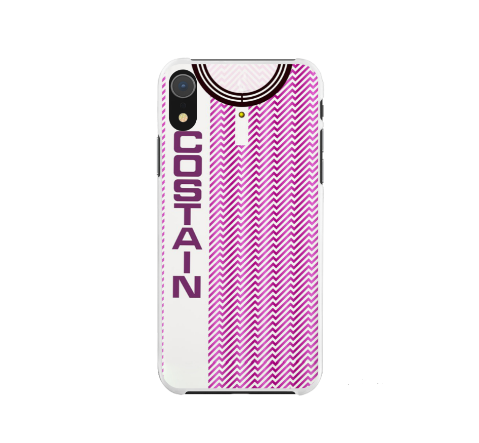 Northampton Town Retro Shirt Rubber Premium Phone Case - Image 2