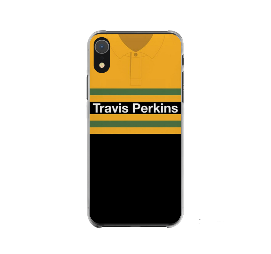 Northampton Saints Retro Rugby Shirt Protective Premium Hard Rubber Silicone Phone Case Cover - Image 3