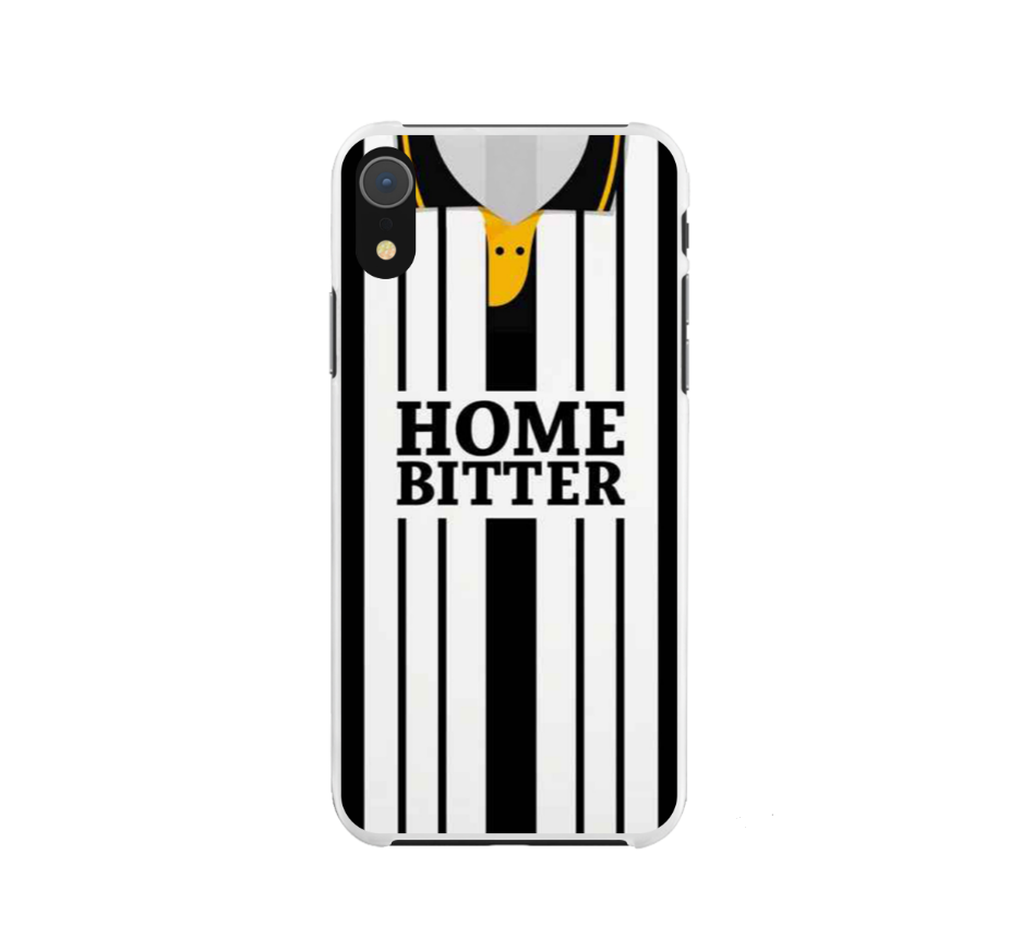 Notts County Retro Shirt Protective Premium Hard Rubber Silicone Phone Case Cover - Image 3