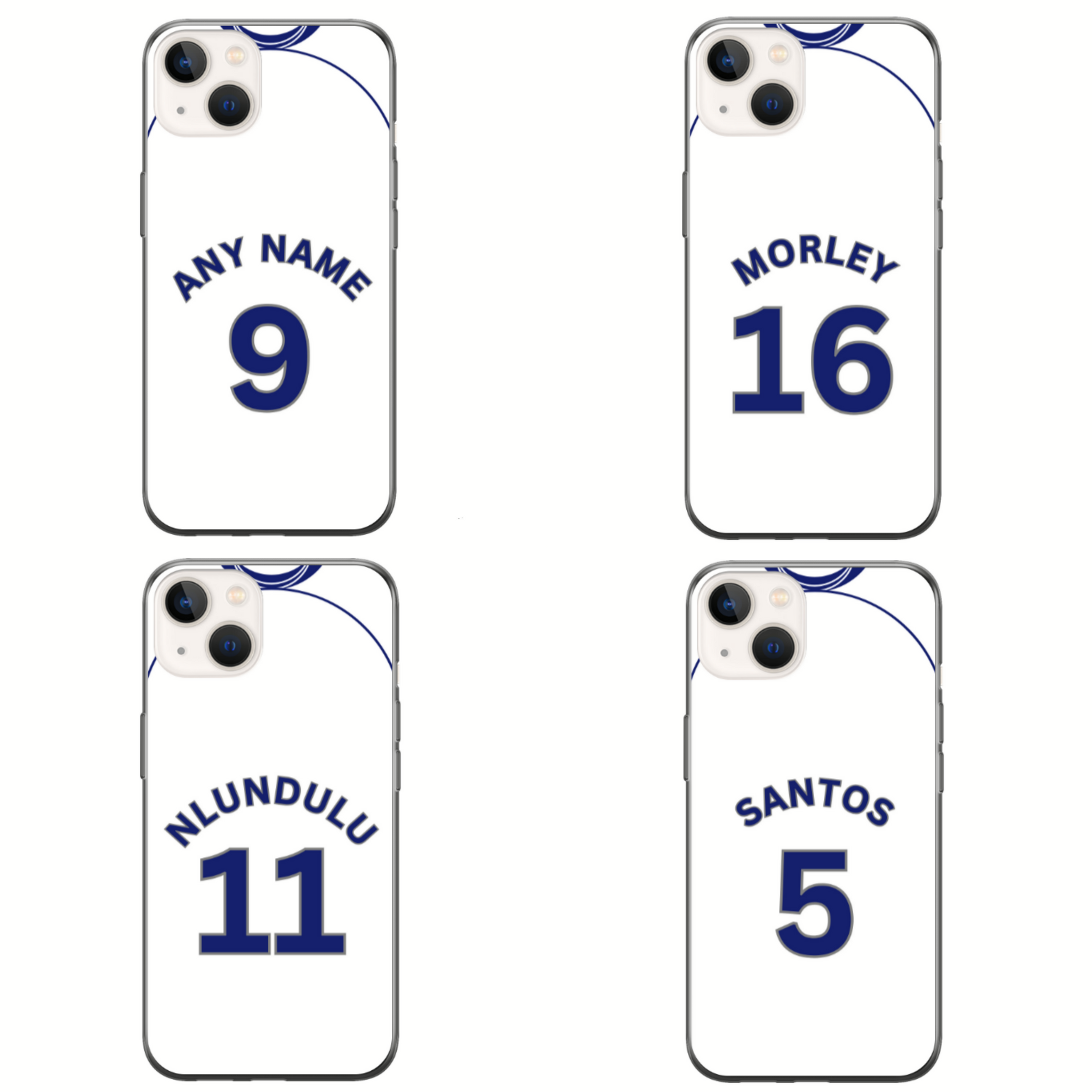 Bolton 2023-2024 Home Football Shirt (choose any Name and Number) Protective Premium Rubber Silicone Phone Case