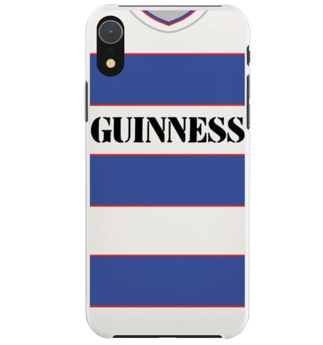 Queens Park Rangers Retro Football Shirt Protective Premium Hard Rubber Silicone Phone Case Cover - Image 4