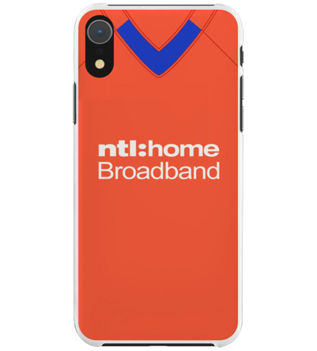 Rangers Away Retro Football Shirt Premium Protective Silicone Rubber Phone Case - Image 4