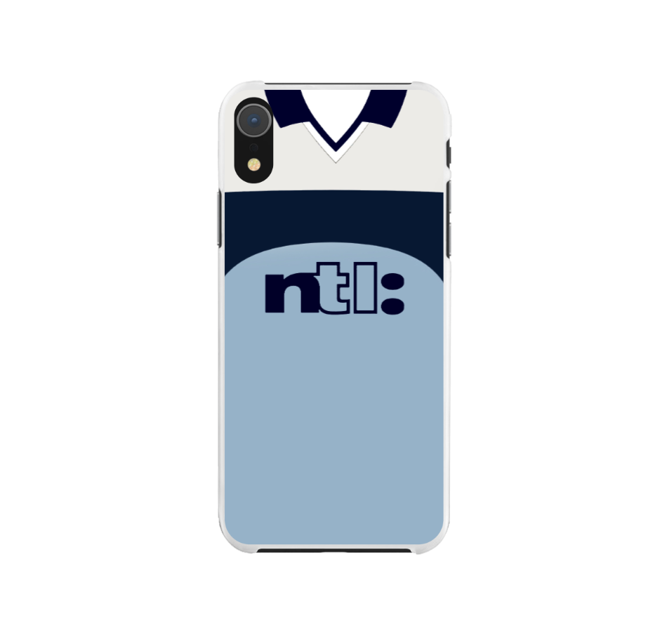 Rangers Away Retro Football Shirt Premium Protective Silicone Rubber Phone Case - Image 3