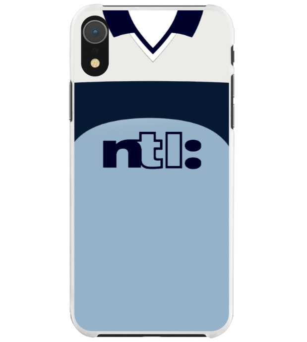 Rangers Away Retro Football Shirt Premium Protective Silicone Rubber Phone Case - Image 4