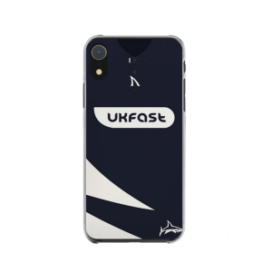 Sale Sharks Rugby Retro Shirt Hard Rubber Premium Phone Case (Free P&P)