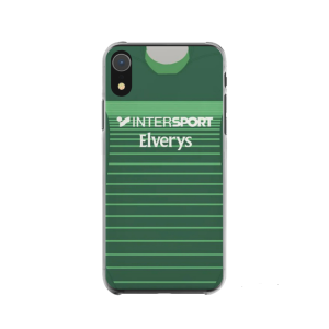 Connacht Rugby Retro Shirt Hard Rubber Premium Phone Case (Free P&P)