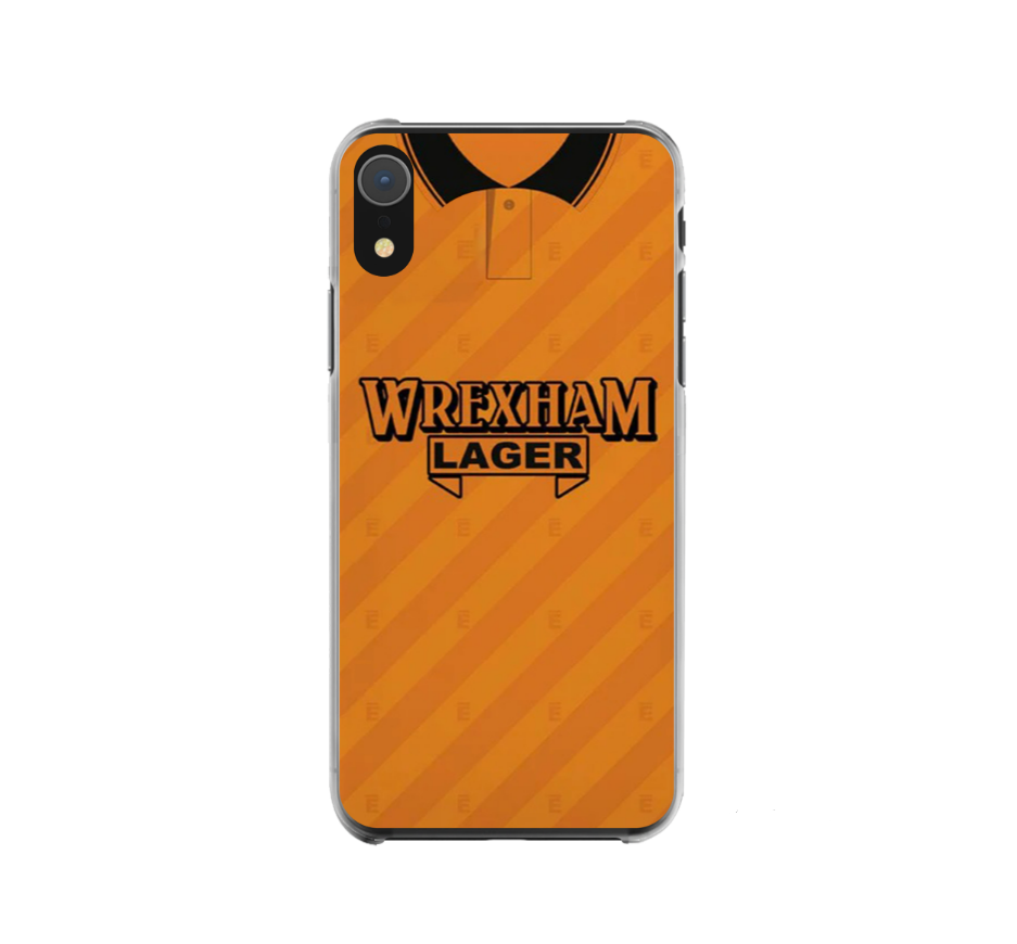 Wrexham Retro Football Shirt Protective Premium Hard Rubber Silicone Phone Case - Image 3