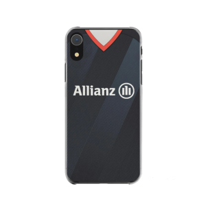 Saracens Retro Rugby Shirt Hard Rubber Premium Phone Case (Free P&P)