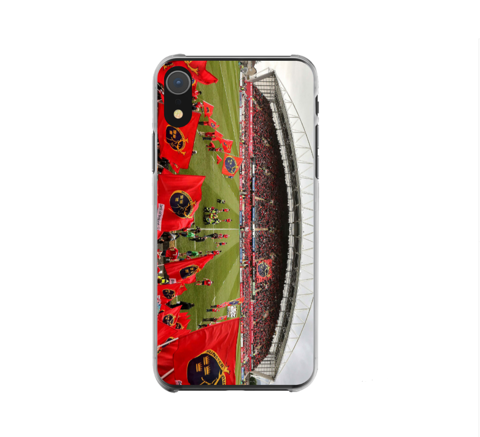 Munster Rugby Stadium Shirt Hard Rubber Premium Phone Case (Free P&P)