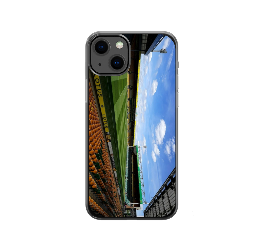 Norwich Stadium Premium Rubber Silicone Phone Case (Free P&P) - Image 2