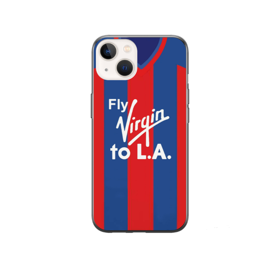 Crystal Palace Retro Football Shirt Protective Premium Hard Rubber Silicone Phone Case Cover - Image 2