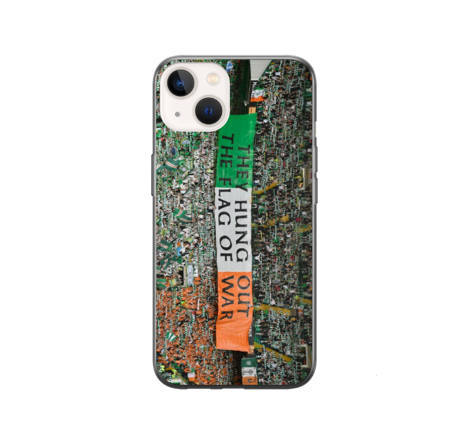 Glasgow Green & White Ultras Rubber Premium Phone Case (Free P&P) - Image 2